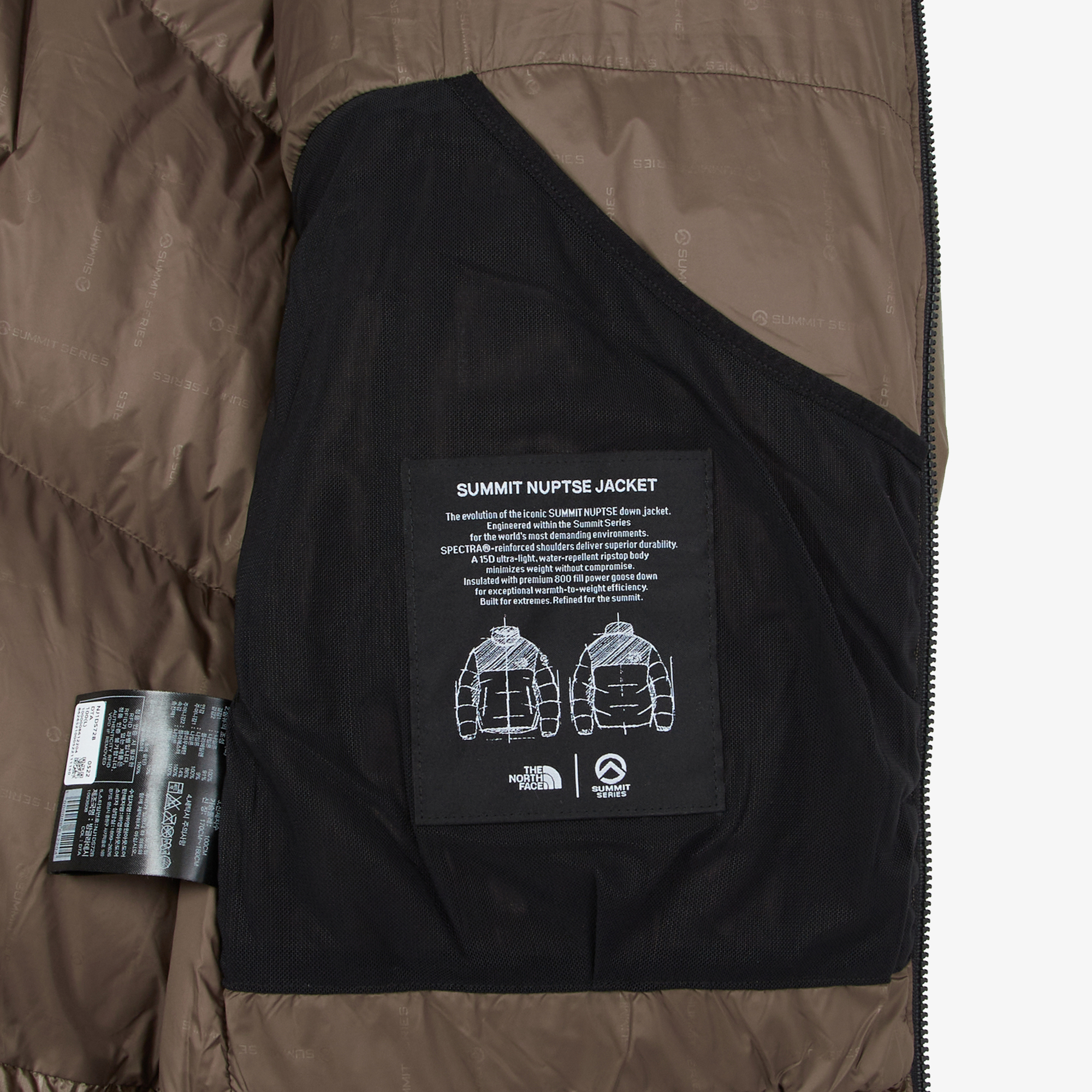 M'S SUMMIT NUPTSE JACKET (RDS)