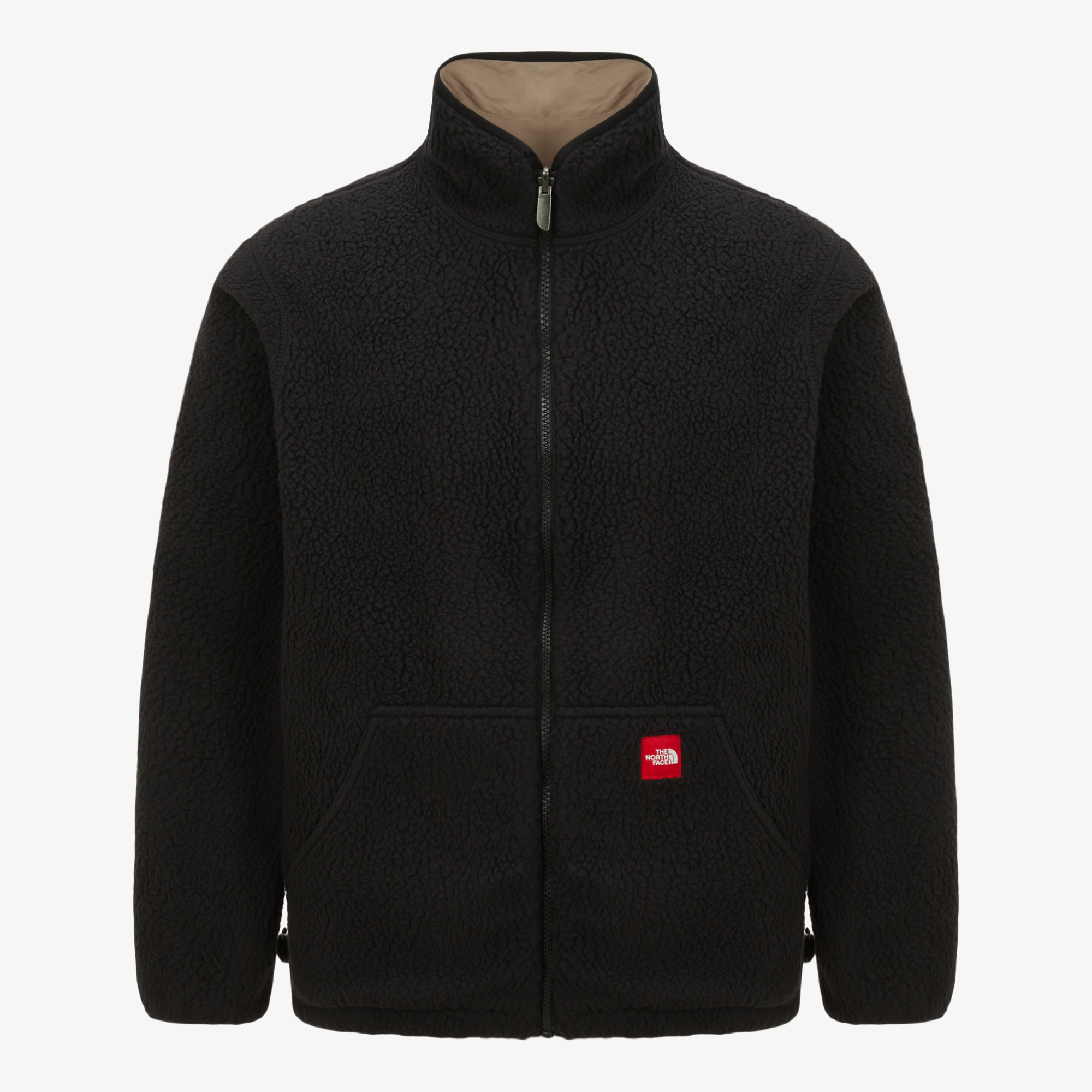 M TNF RED BOX REVERSIBLE FLEECE JACKET