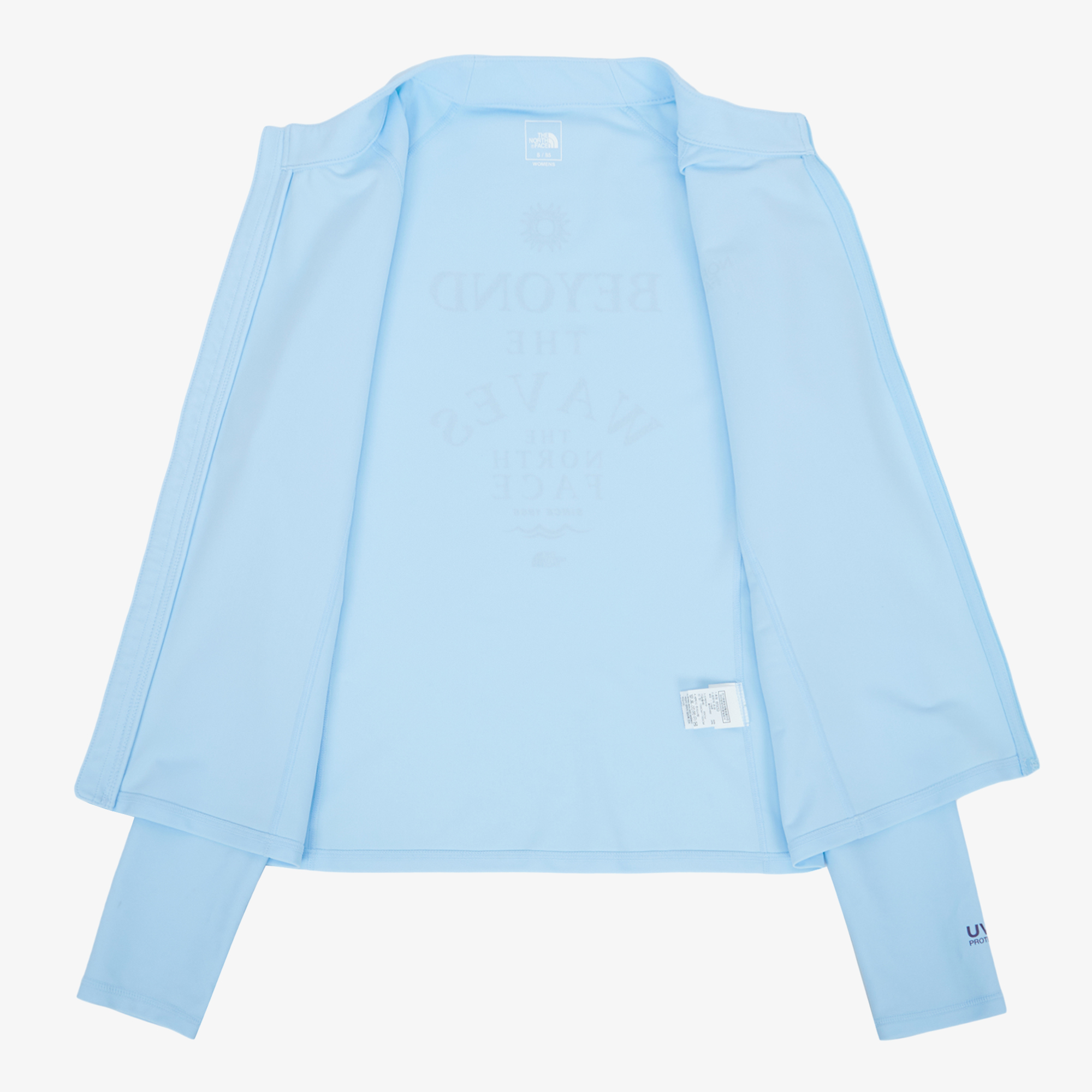 W'S SURF RASHGUARD ZIP UP