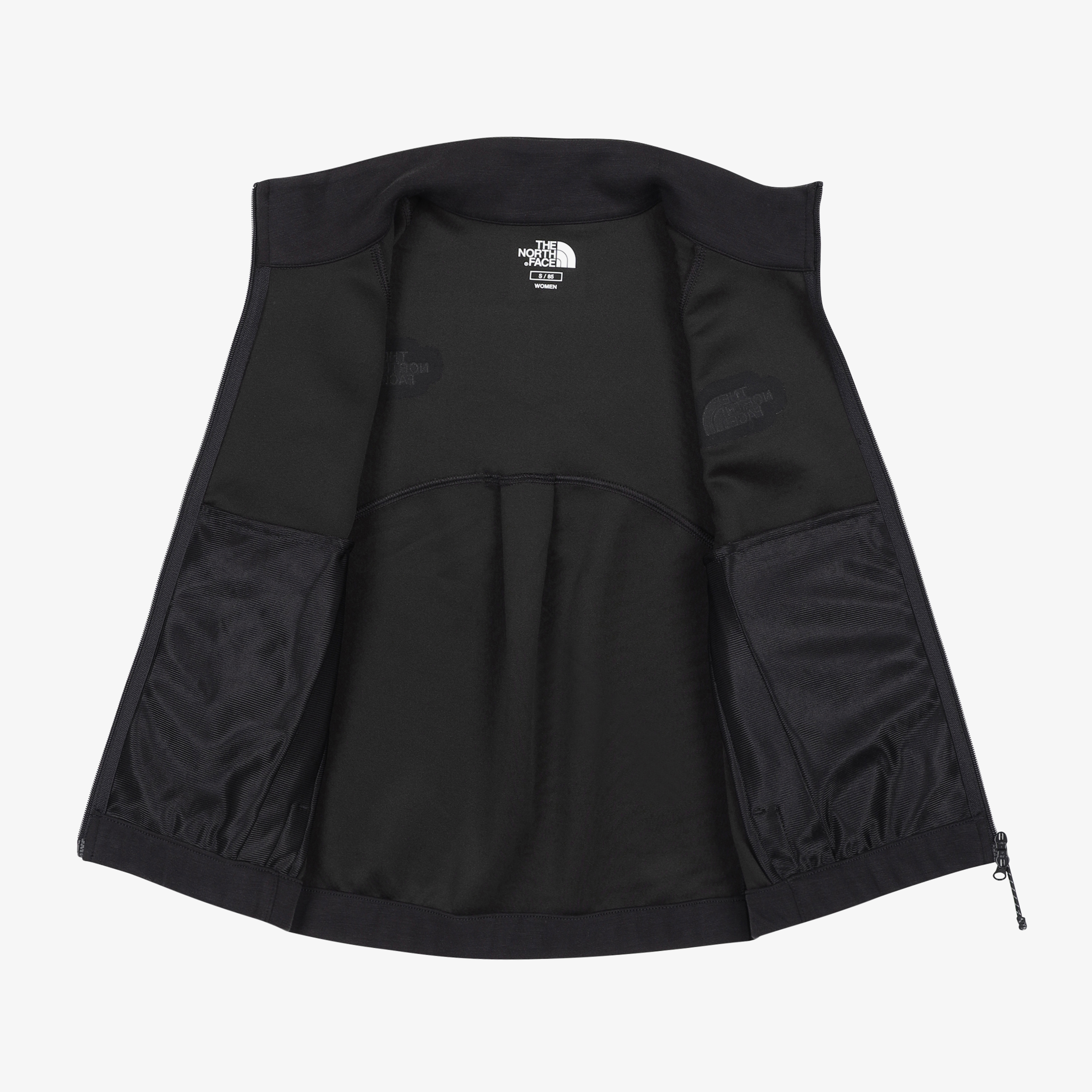 W'S DRAPE ZIP UP