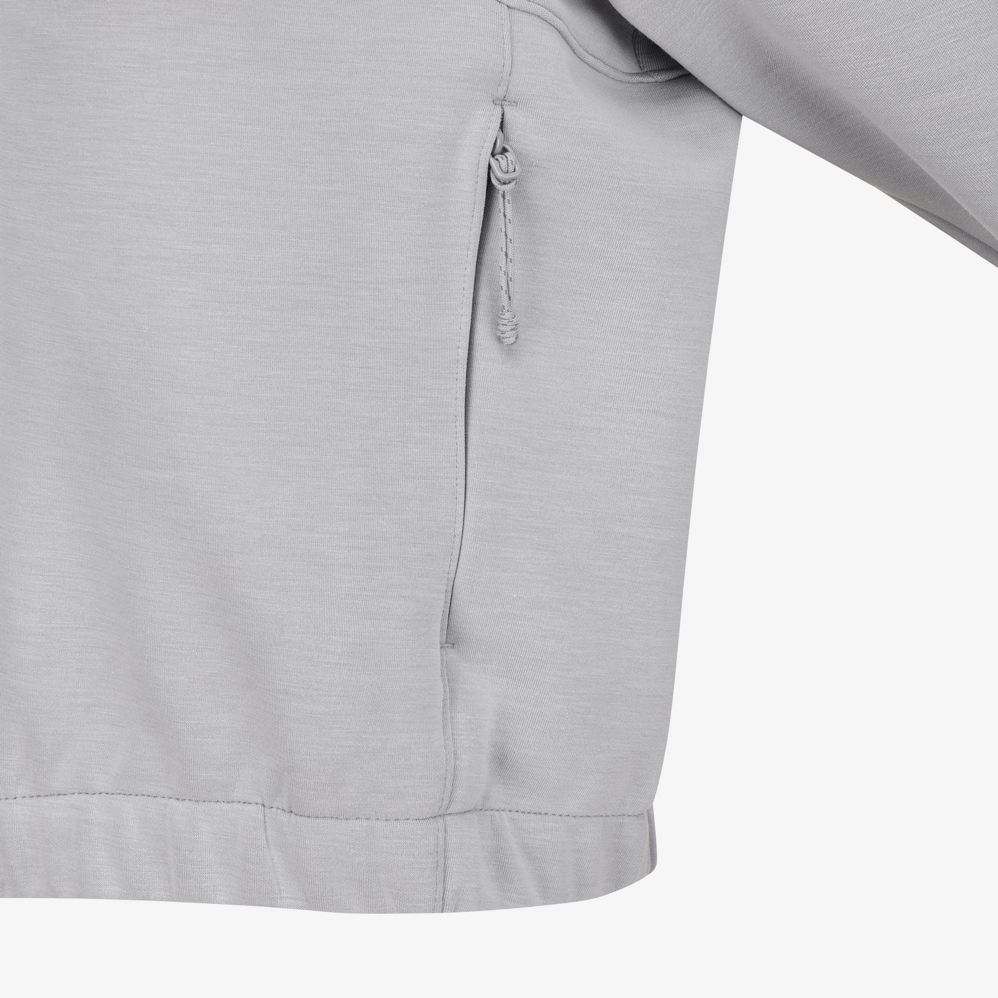 W'S DRAPE ZIP UP