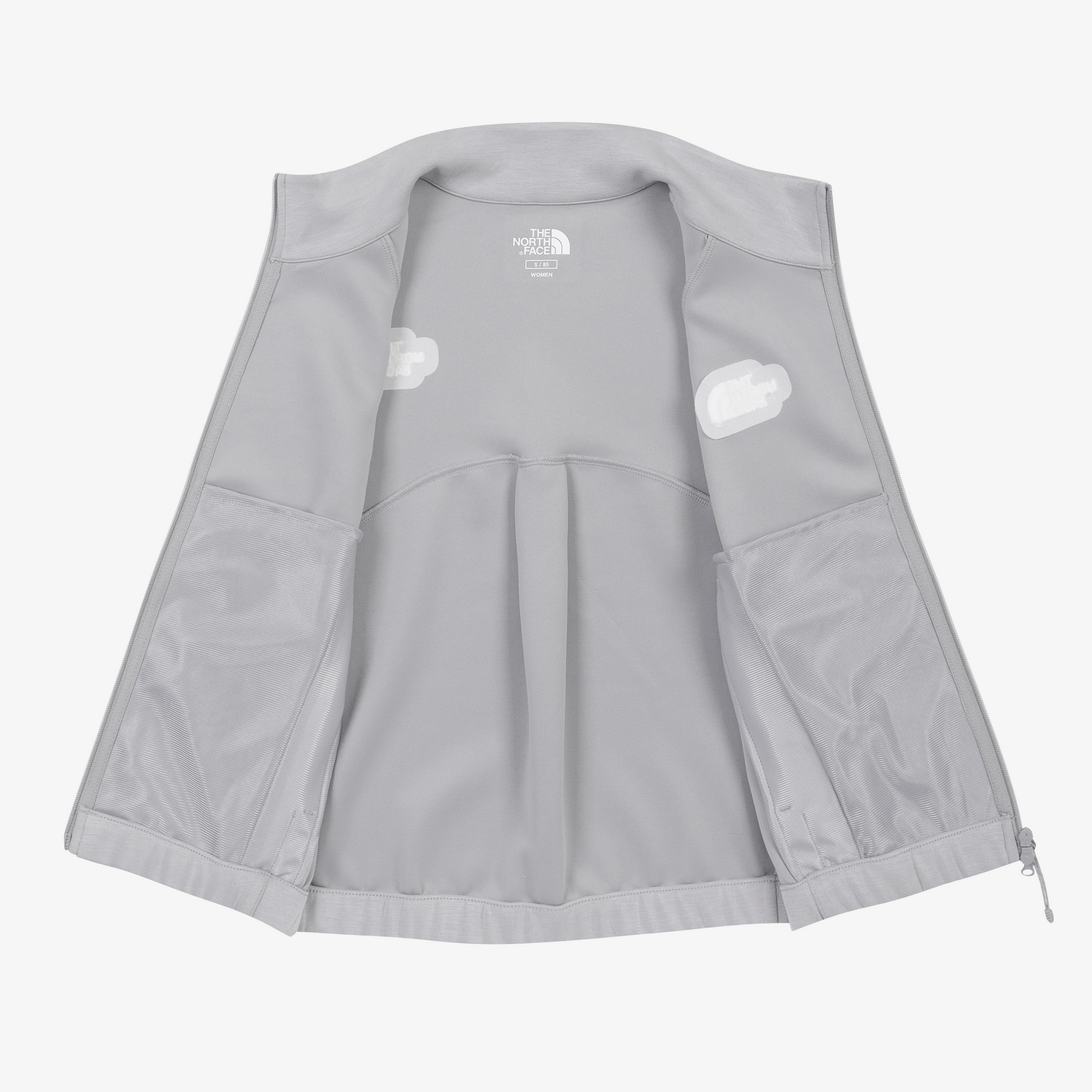 W'S DRAPE ZIP UP