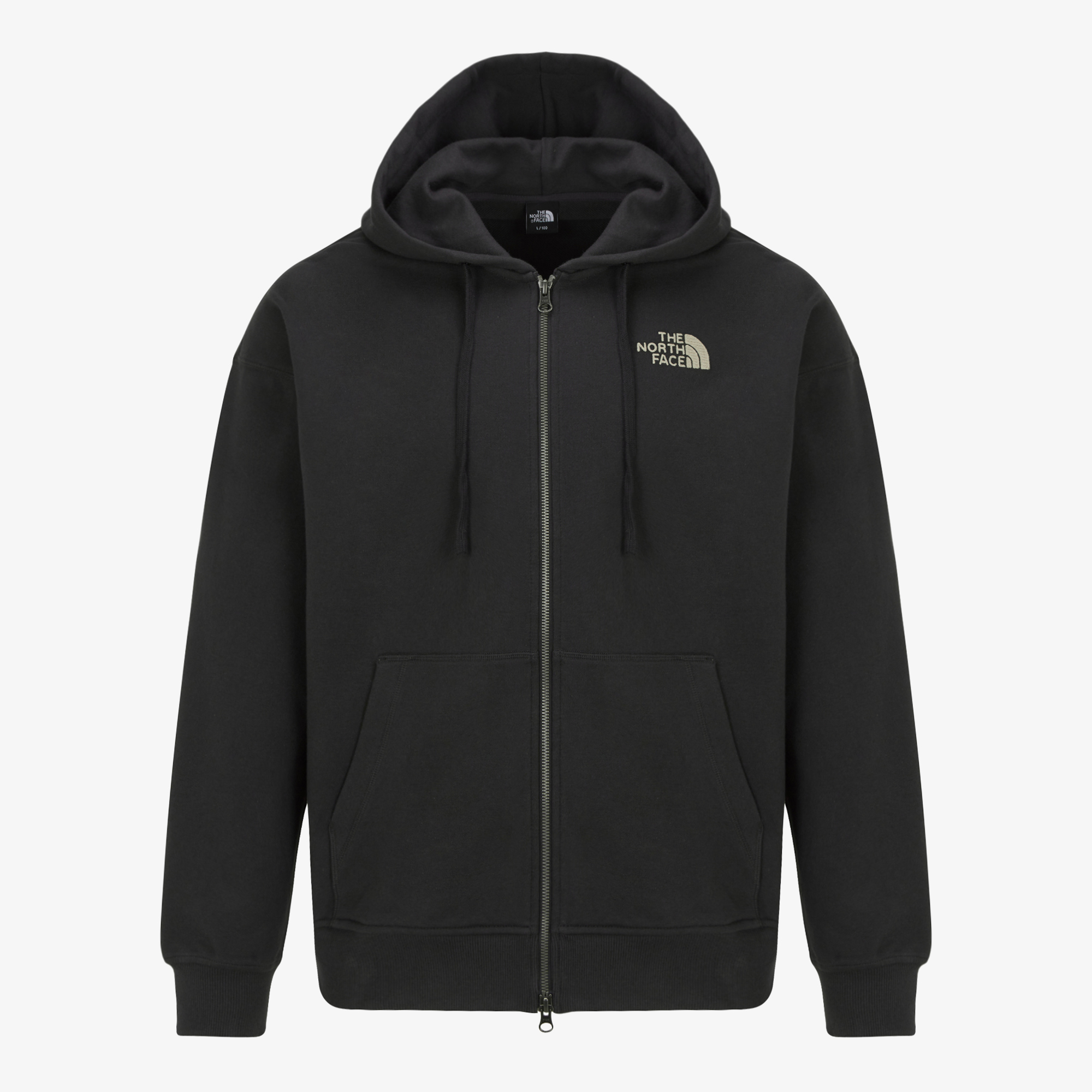 M'S MELTON HOOD ZIP-UP
