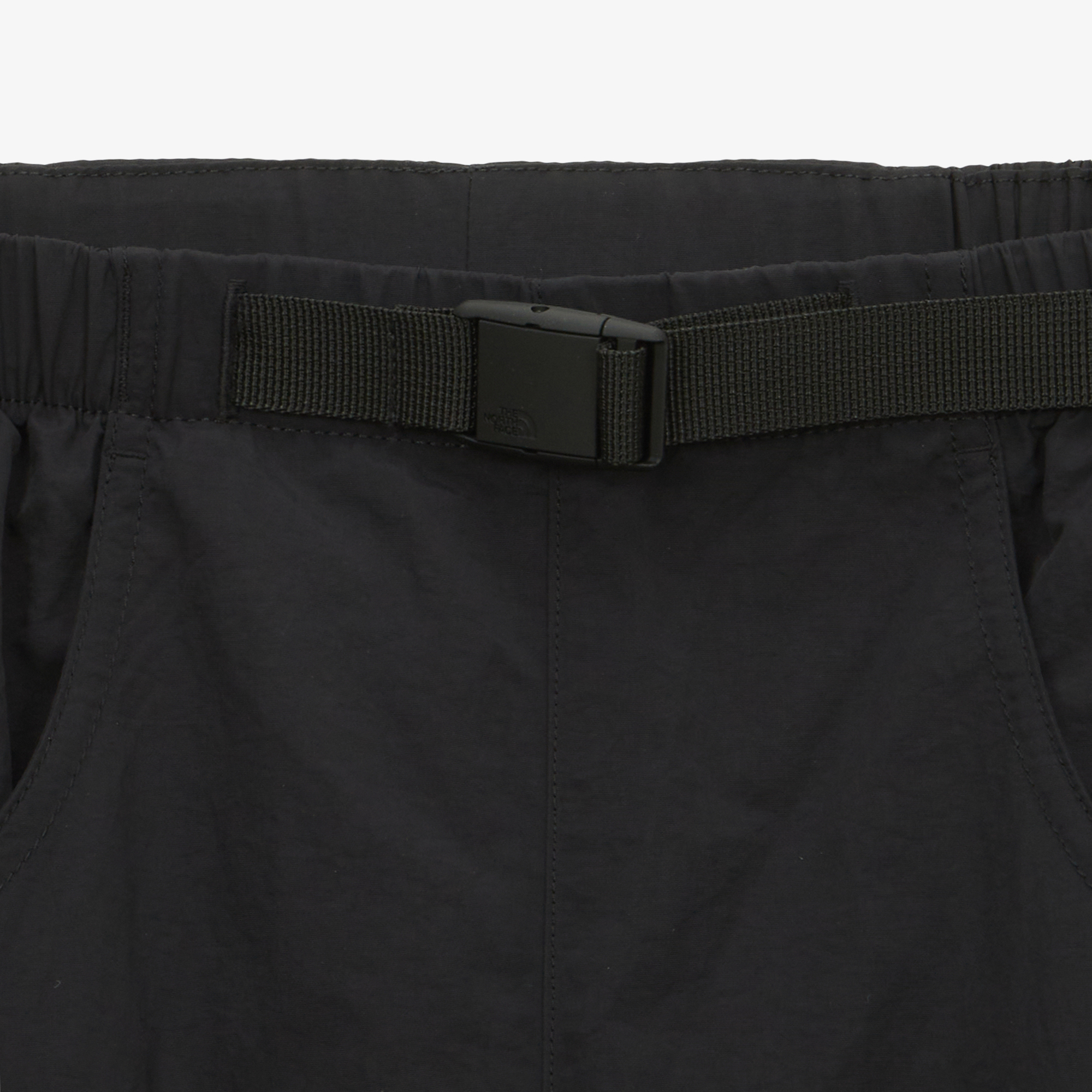 M TNF RED BOX NYLON BELTED PANT