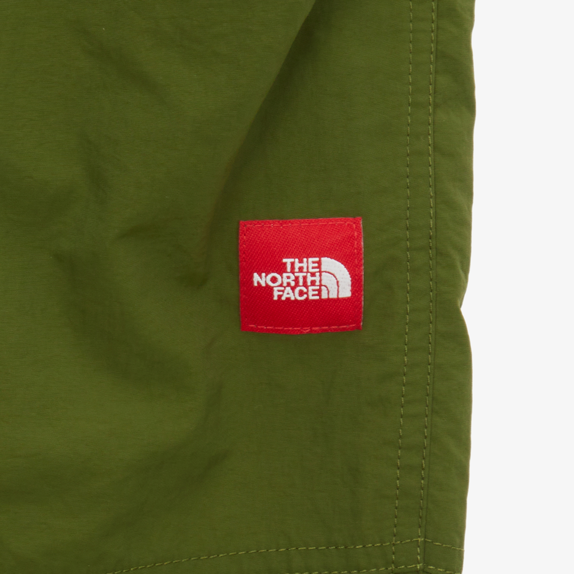 M TNF RED BOX NYLON BELTED PANT