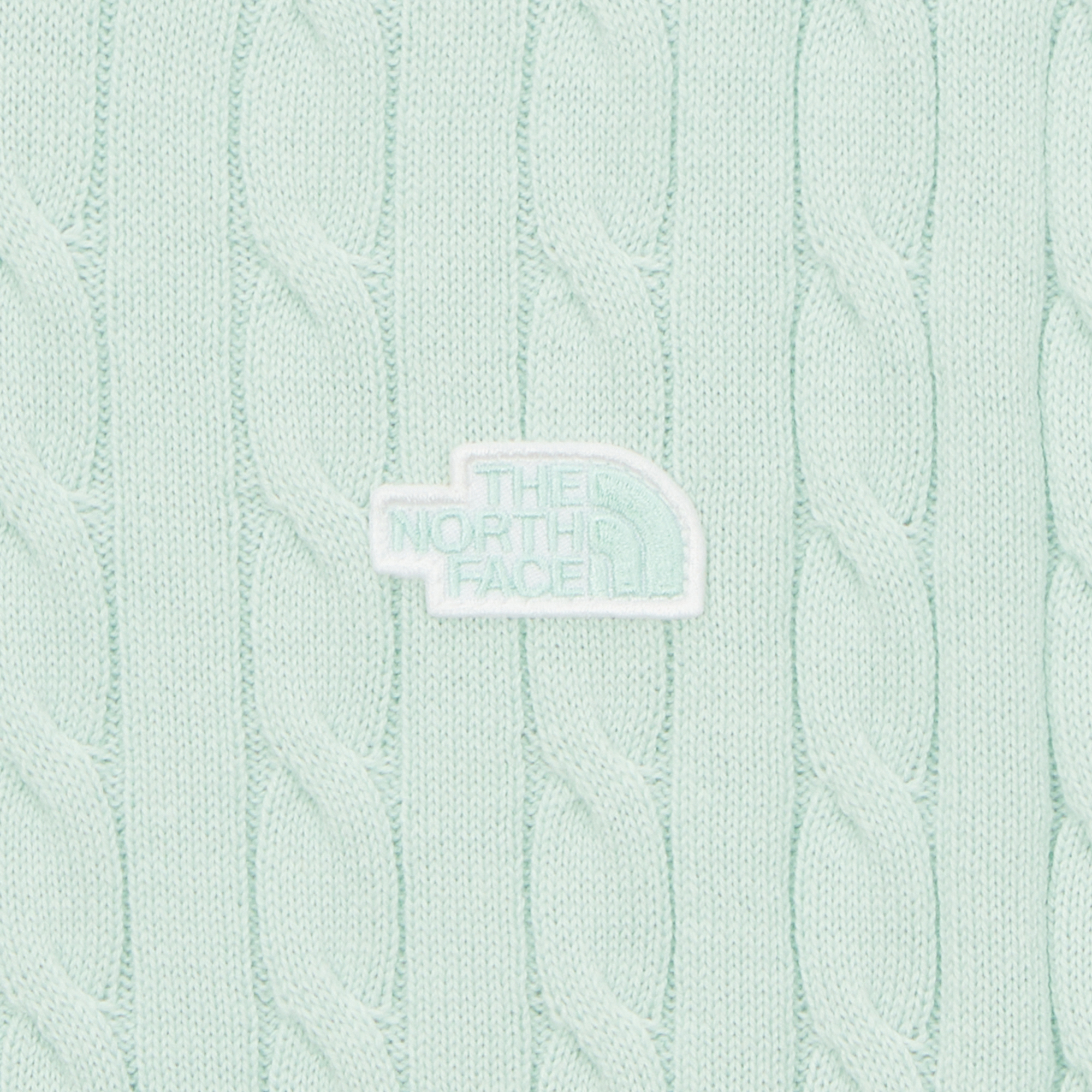 W'S CABLE S/S SWEATER