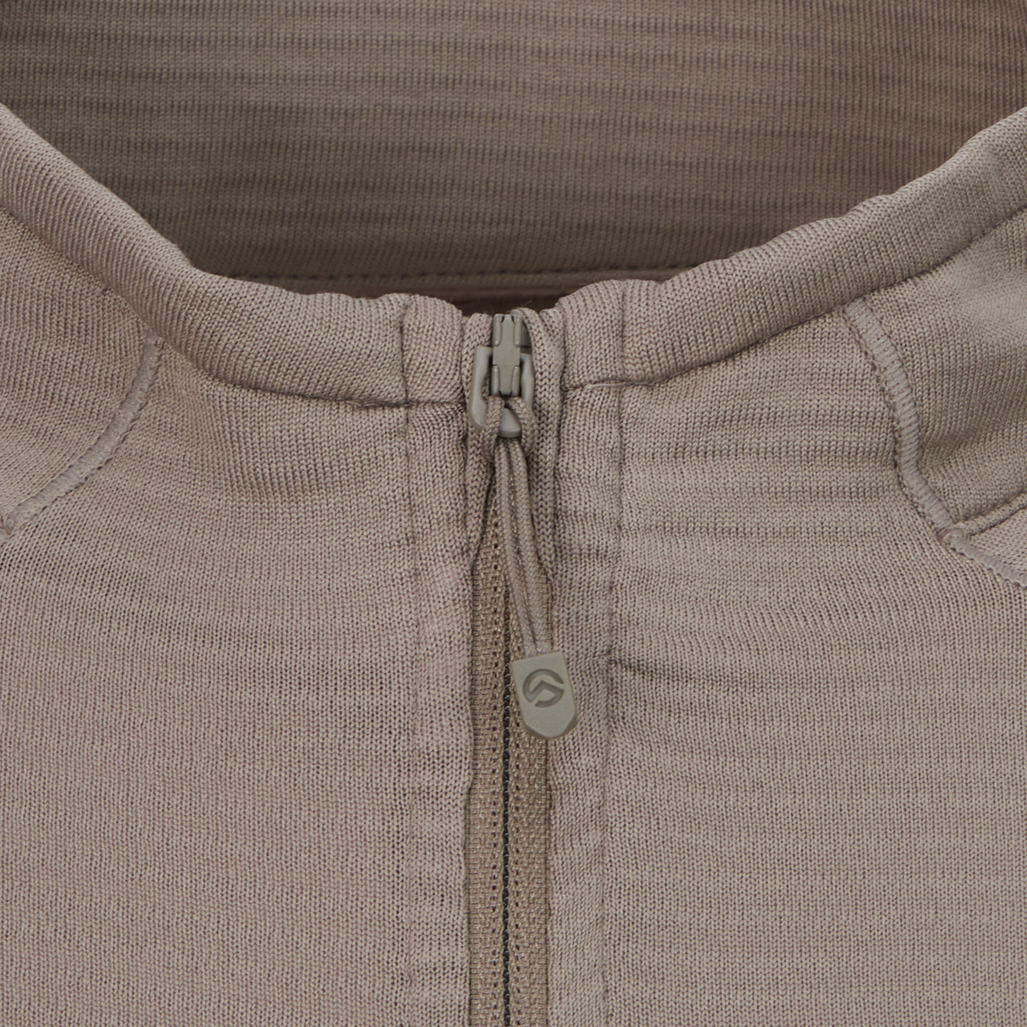 W'S SUMMIT HAYES L/S ZIP TEE