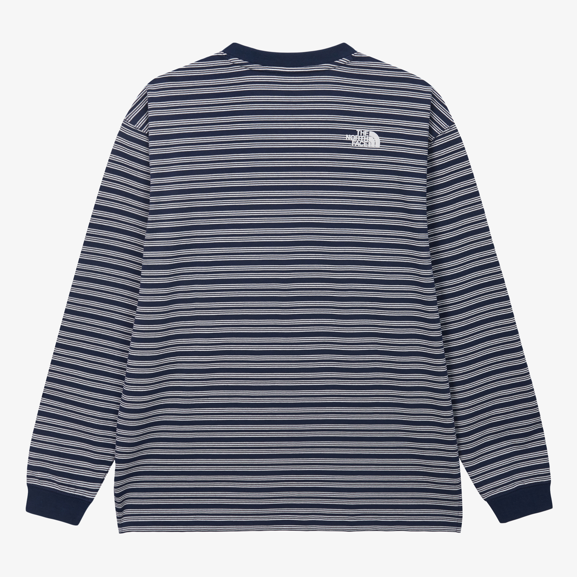 M'S OVERPECK STRIPE L/S R/TEE