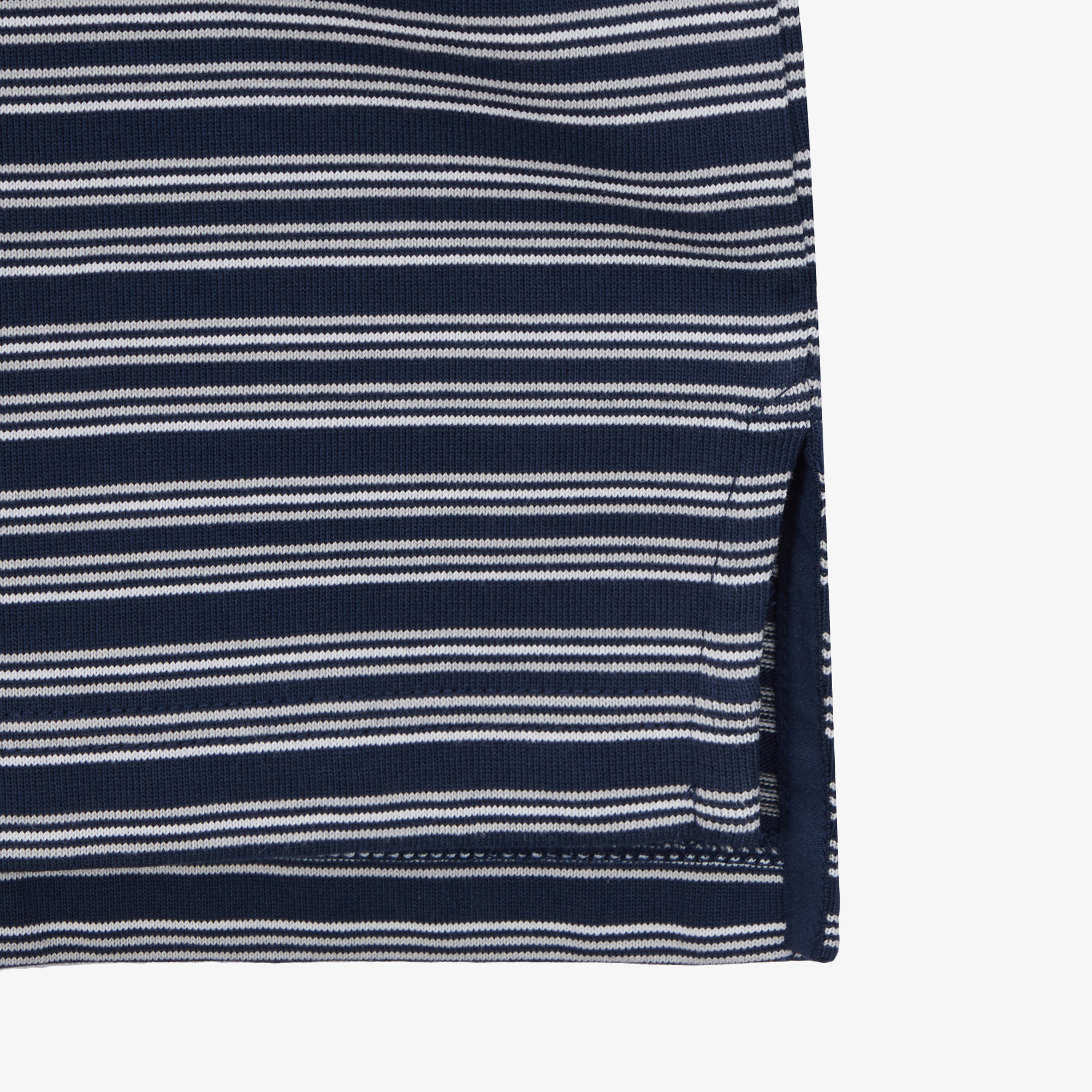M'S OVERPECK STRIPE L/S R/TEE