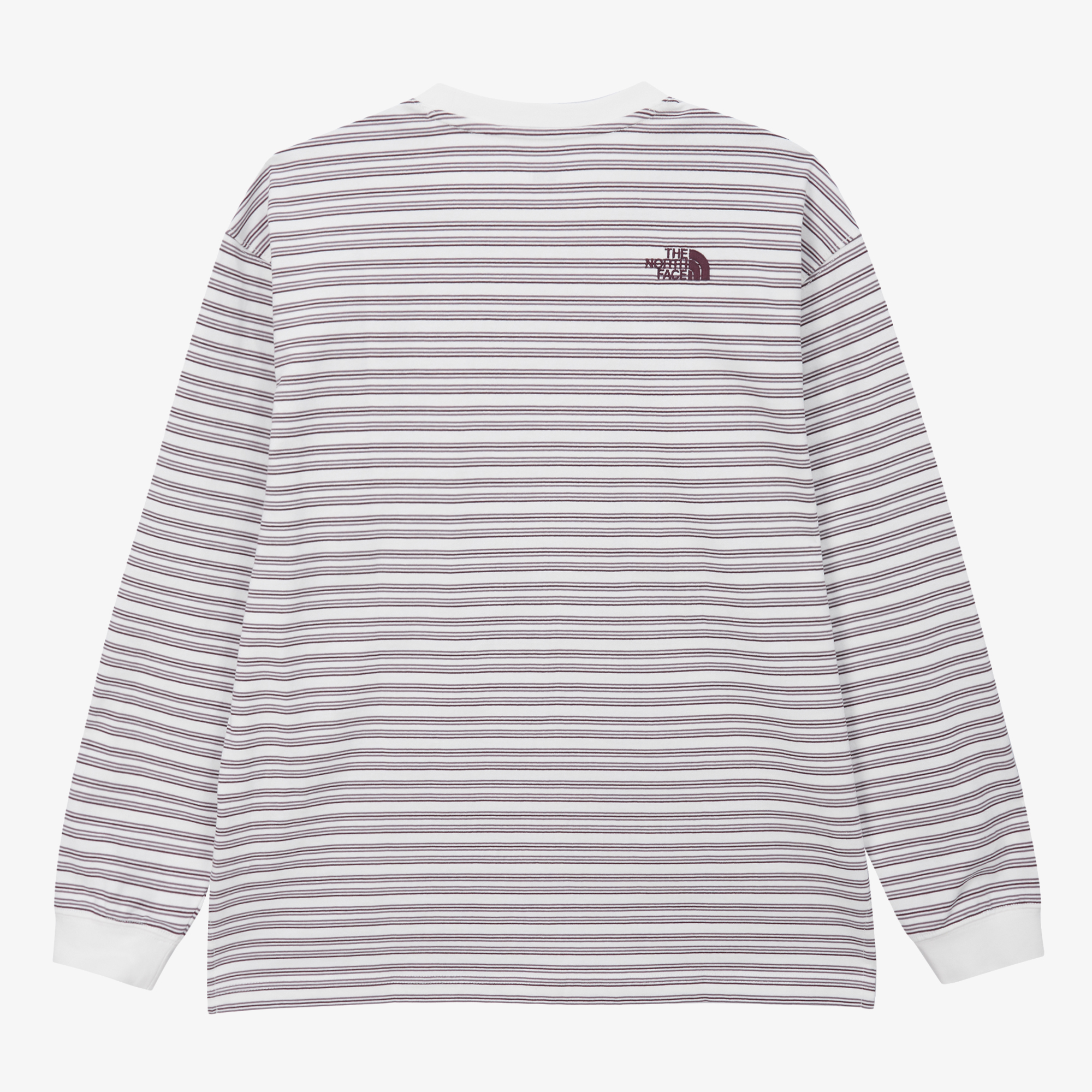 M'S OVERPECK STRIPE L/S R/TEE