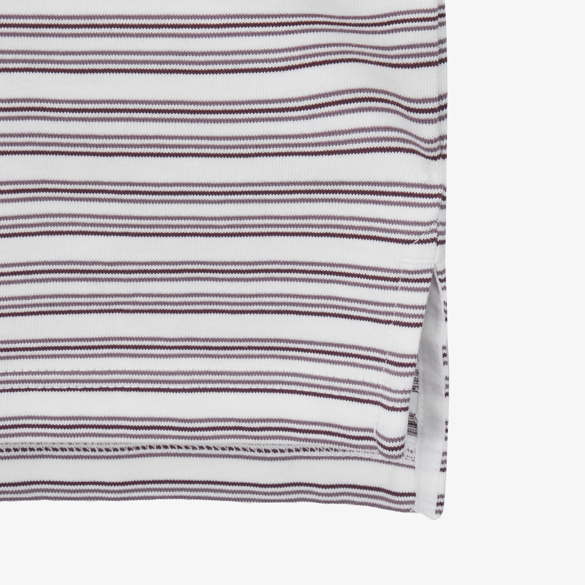M'S OVERPECK STRIPE L/S R/TEE
