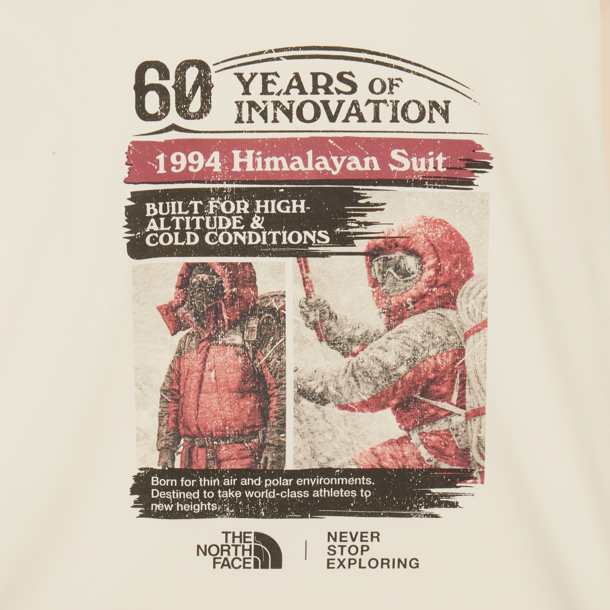 TNF 60TH ANNIVERSARY S/S TEE